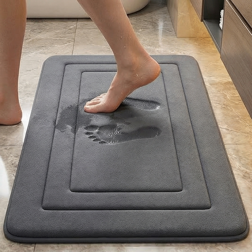 Alfombra De Baño Antideslizante Super Absorvente