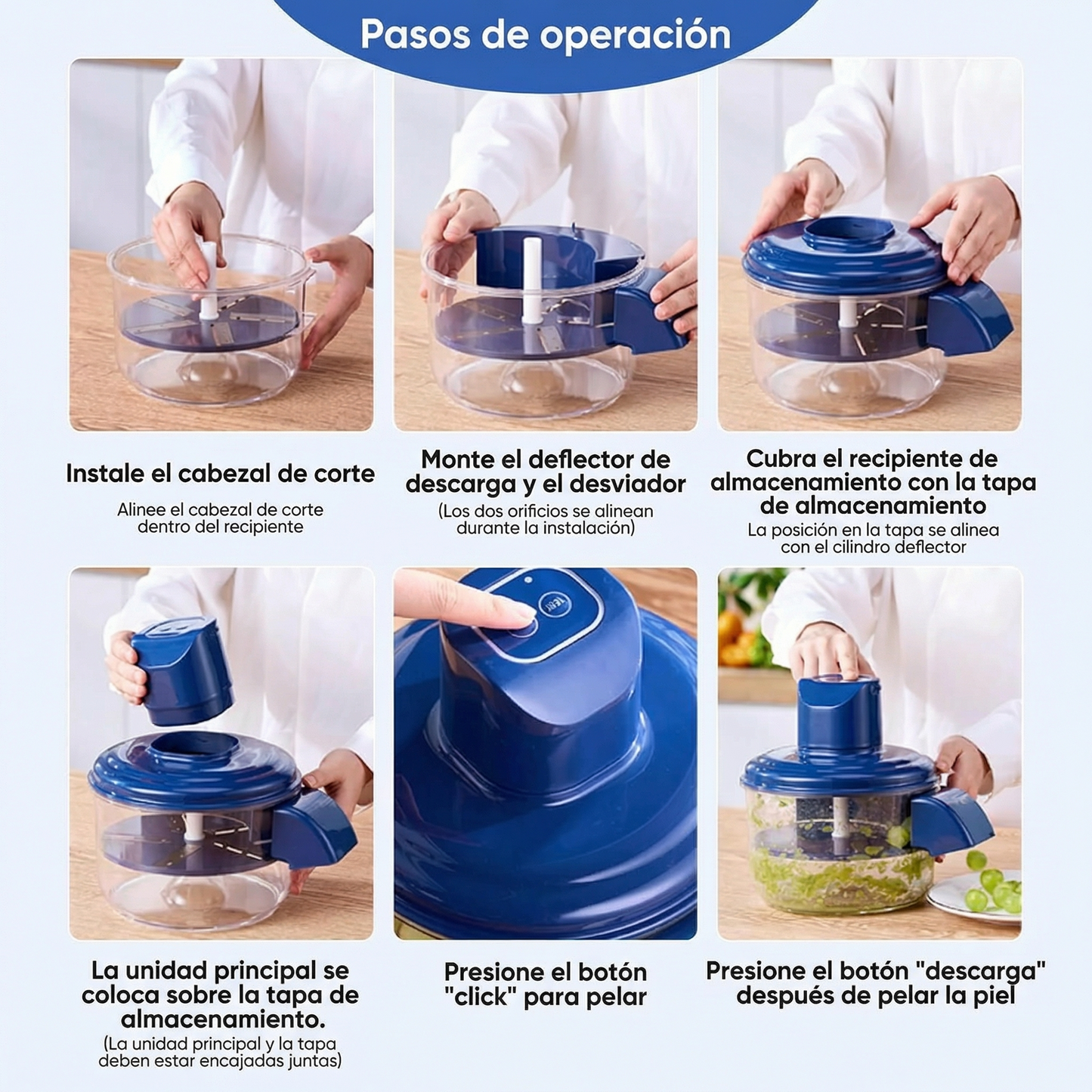 Pelador De Frutas Y Verduras Eléctrico