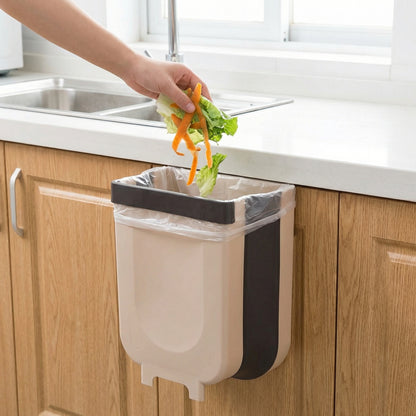 Basurero Plegable Premium Con Dispensador