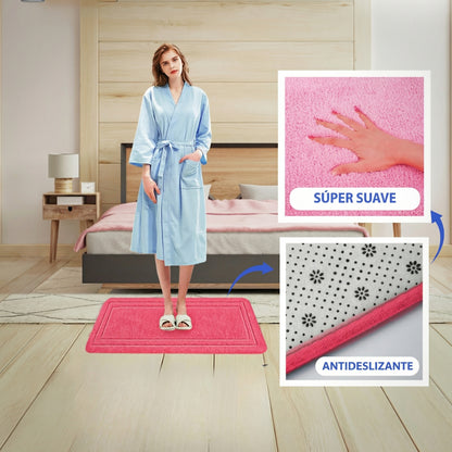 Alfombra De Baño Antideslizante Super Absorvente