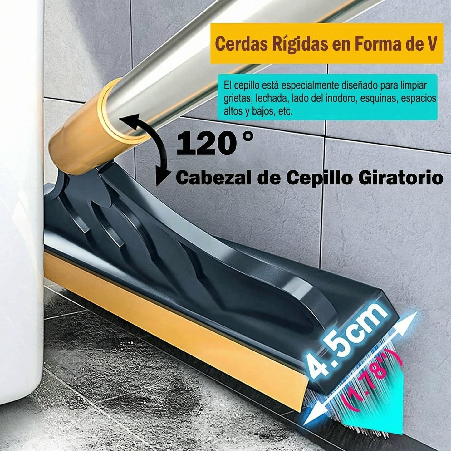 Escoba Limpiadora 2 En 1