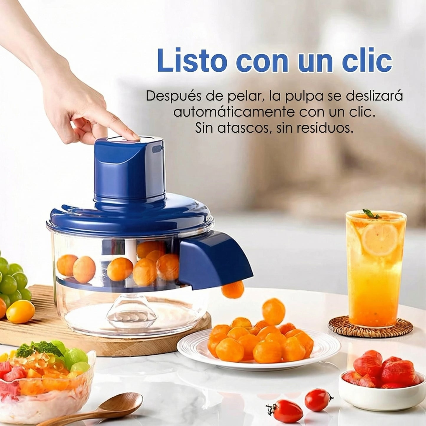 Pelador De Frutas Y Verduras Eléctrico